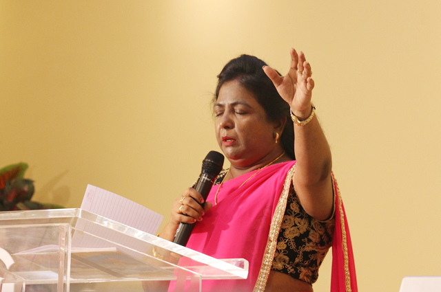 Hundreds massed into the one-day fasting prayer of Grace Ministry organized at Prayer Center in Mangalore here on May 18, 2018. People witnessed Healing, Deliverance, and life-changing testimonies. 